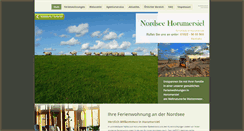 Desktop Screenshot of gabbiano-horumersiel.de